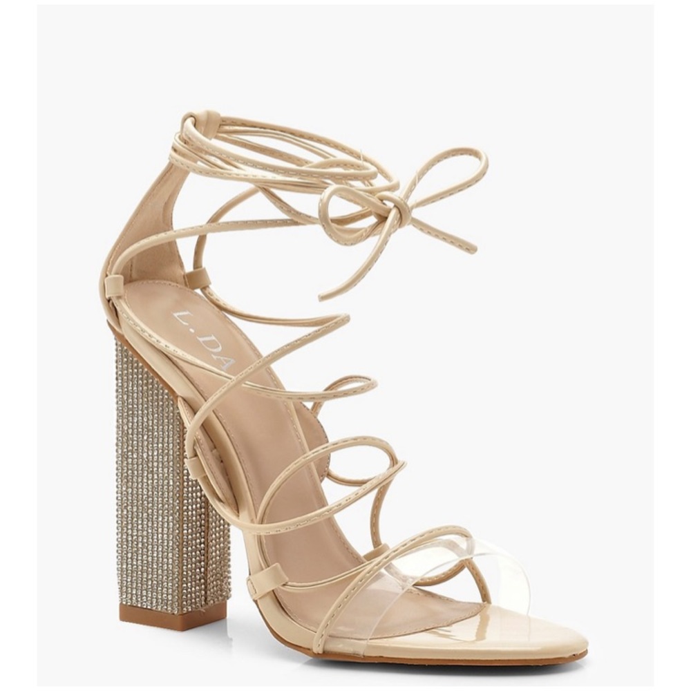 Heeled Sandals from BOOHOO